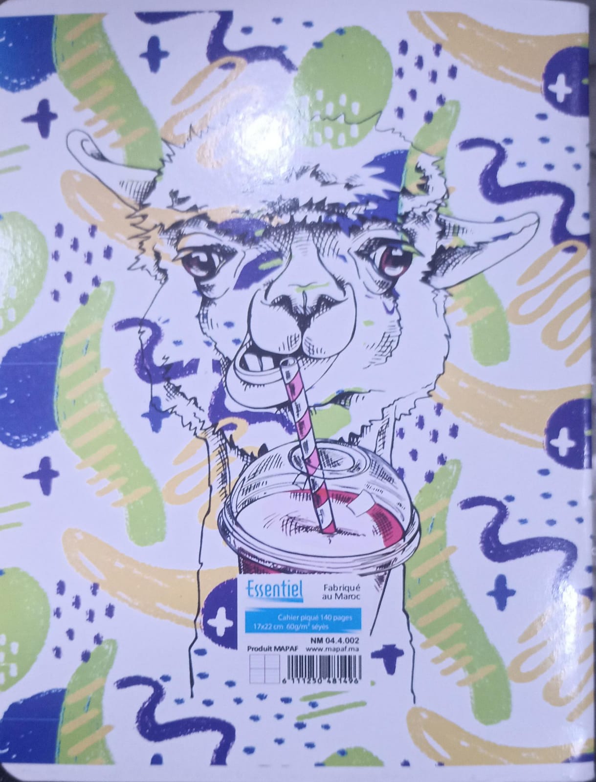 Cahier 140 page Essentiel A5