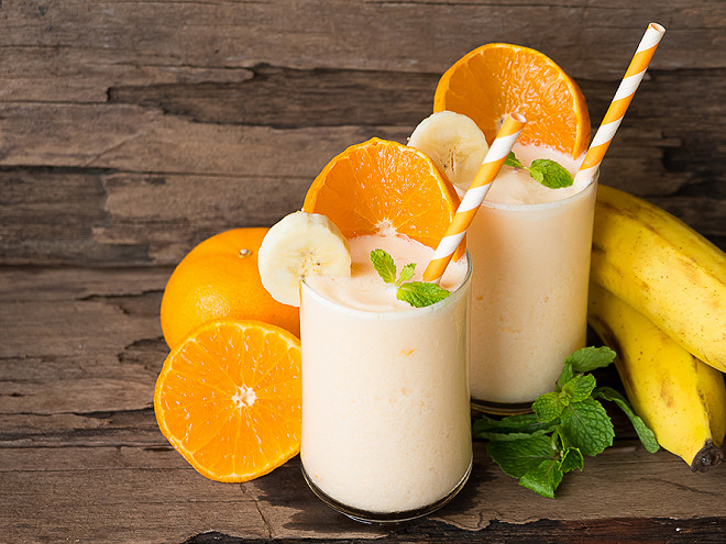 poum : banan orange