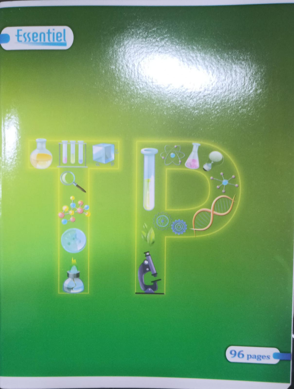 Cahier TP 96 page Essentiel A5