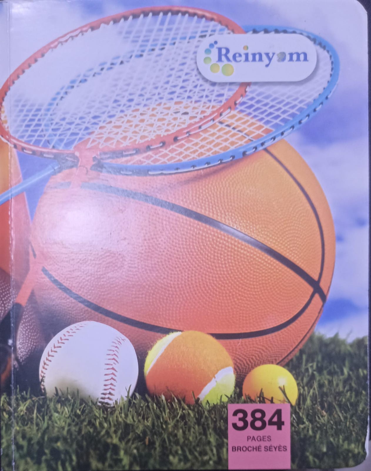 Cahier 384 page Rienyom A5